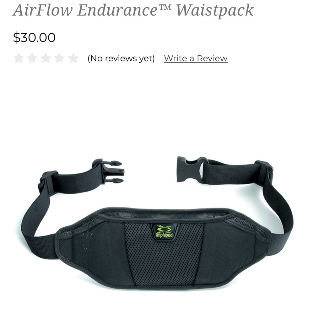 AirFlow Endurance Waistpack - Black
